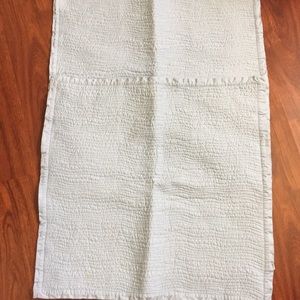 Style & Co Aqua Blue Quilted Euro Shams